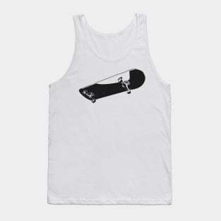 Skateboard Simplistic Skate Skateboarding Tank Top